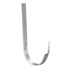 Кронштейн желоба металлический Grand Line 27 мм цвет белый