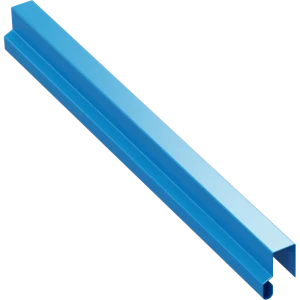 П-планка для профнастила 20x10x15 мм 2 м 0.4 мм RAL 5005 синий 86778605 STLM-2147537