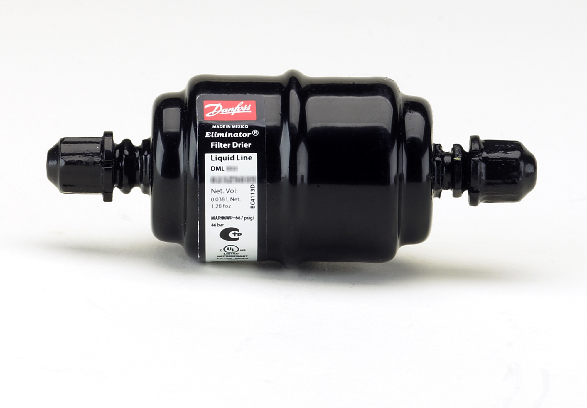 Danfoss DML — неразборные фильтры-осушители DML 415 Фильтр 023Z0110  - Вид №15