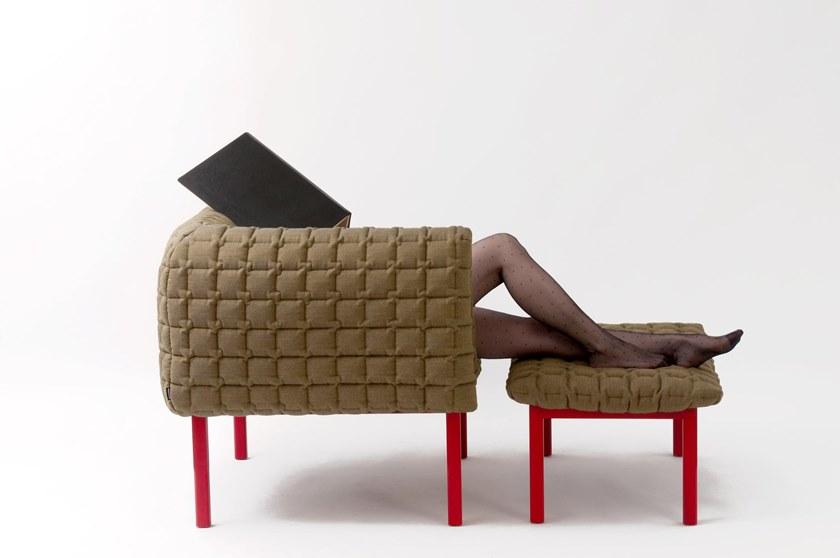 Ligne Roset Кресло из ткани с подлокотниками Ruché 14130055 - Вид №3