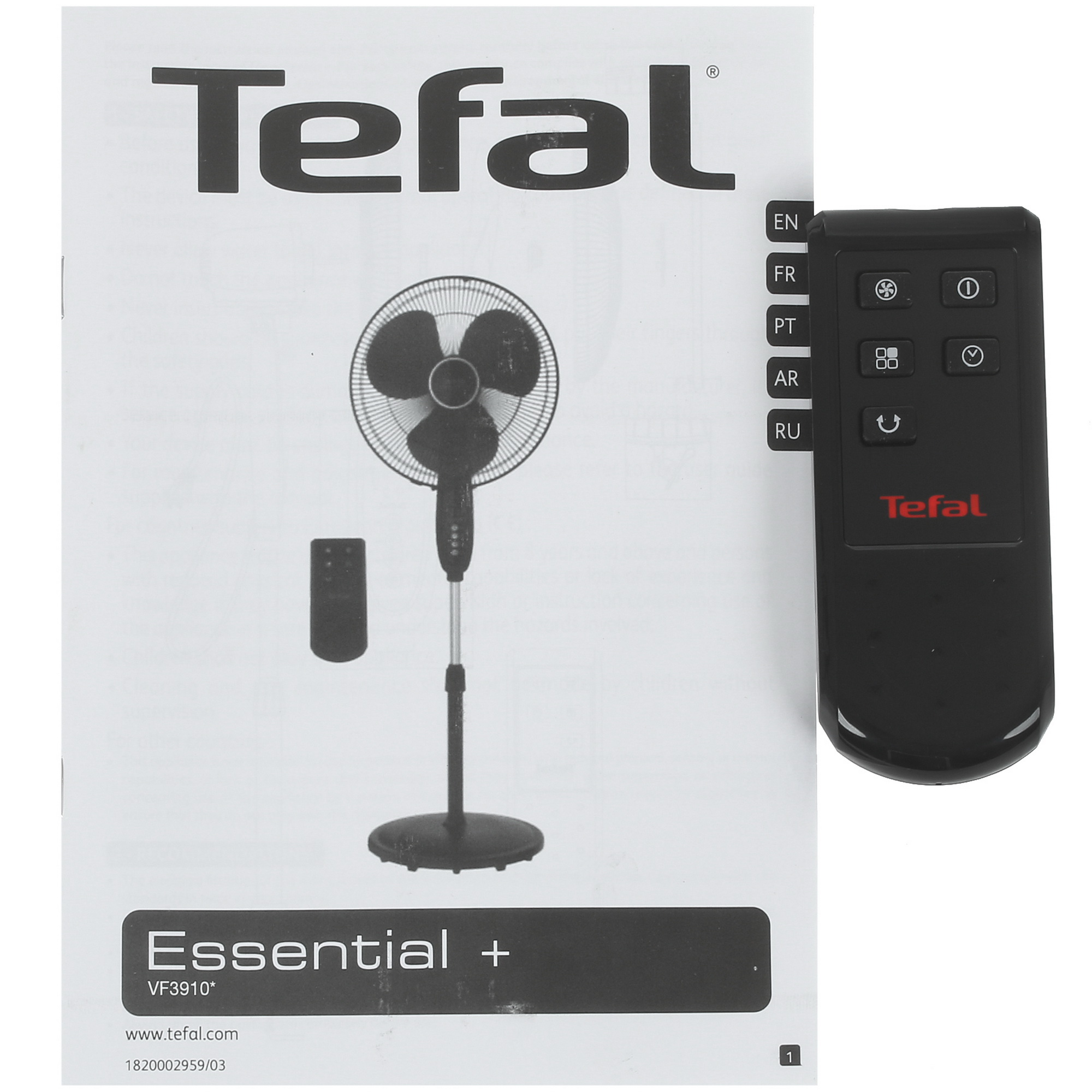 5317161 Вентилятор Tefal Еssential VF3910F0  черный STDN-0054647 - Вид №6