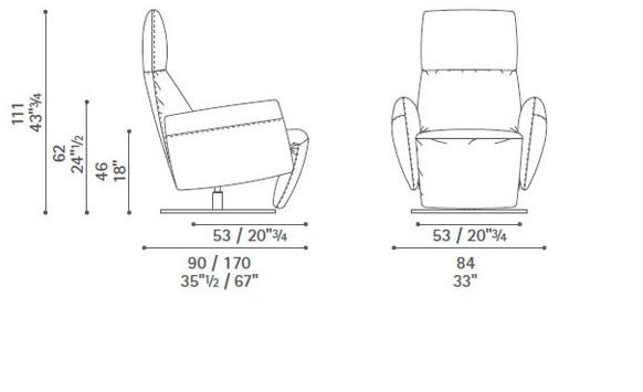 Poltrona Frau Кресло Relax La collezione - divani e poltrone sun-id-1357325 - Вид №8