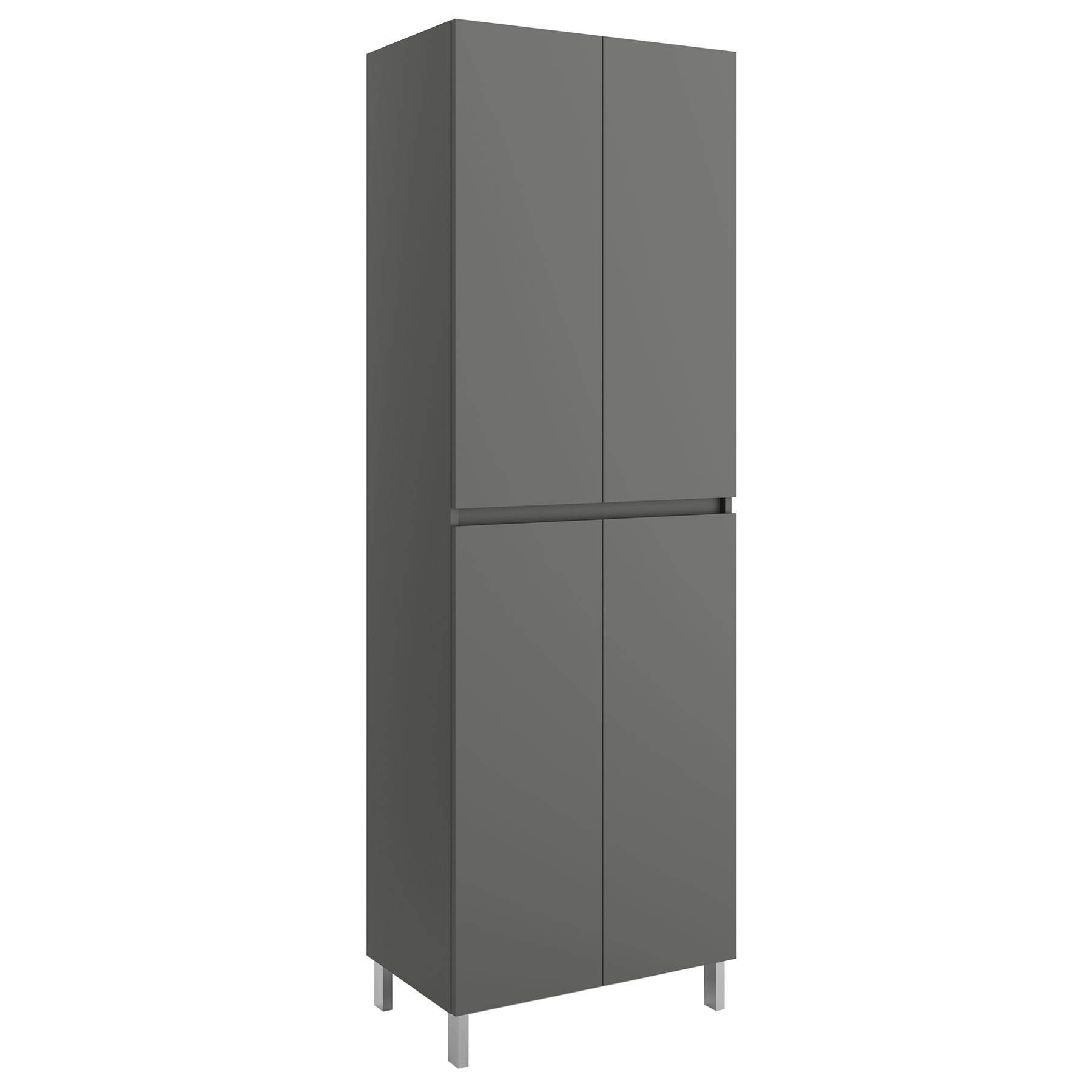 85201 SALGAR Колонна 4-дверная INFINITY MATT GREY 600 x 1820 x 370 мм Мэтт Грей