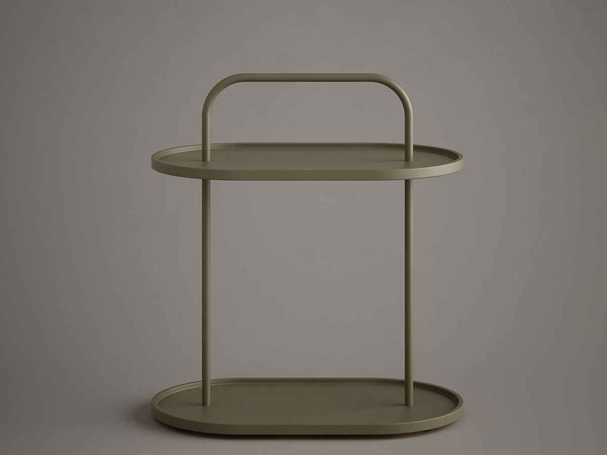 Высокий и овальный деревянный журнальный столик Inbani NORM ARCH-00048959 - Вид №12