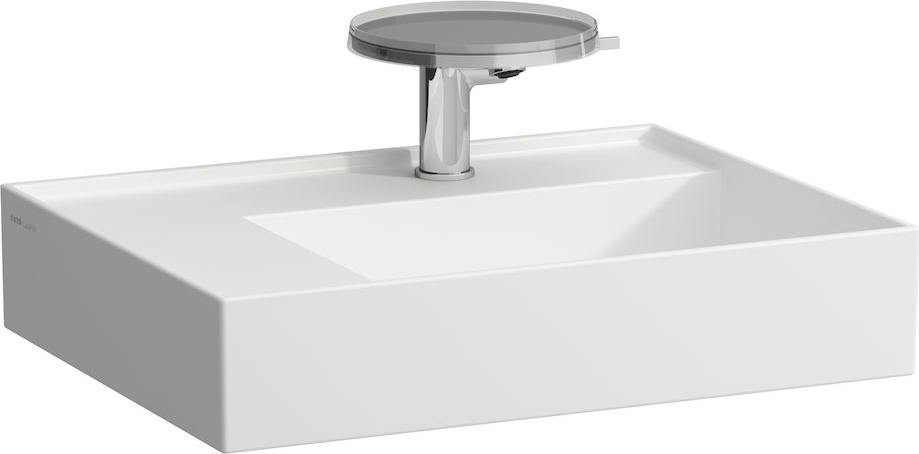 H8103357581121 Раковина с полочкой слева, со специальным скрытым сливом LAUFEN PRO - Вид №17