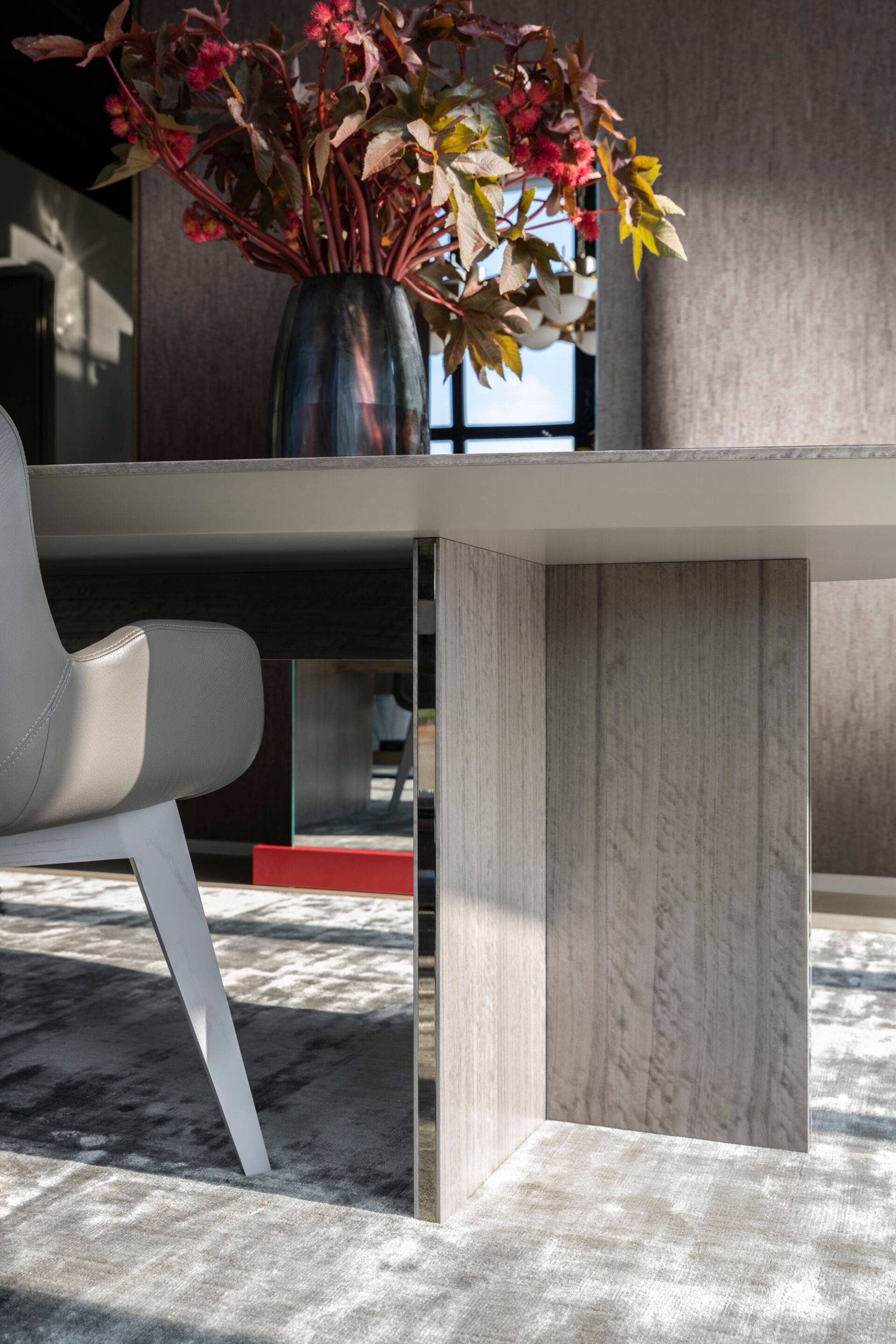 Кожаный стул с подлокотниками OAK Metronome ARCH-00149519 - Вид №10