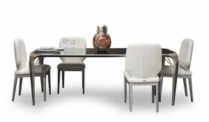 Tonino Lamborghini Casa Обеденный стол из зеркального стекла Sebring