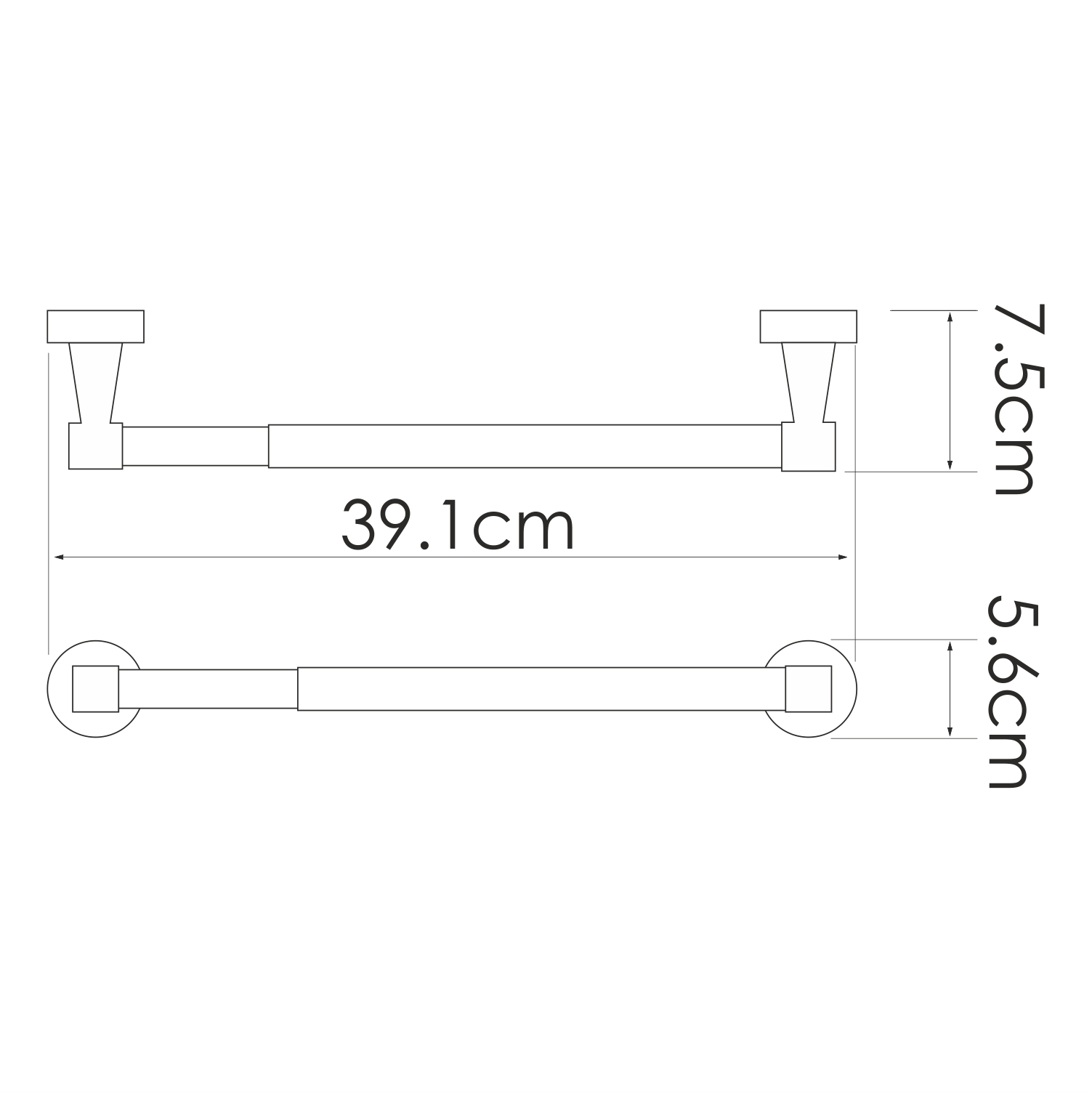 K-4091 Isen (ранее К-4022D) Держатель бумажных полотенец WasserKRAFT Isen K-4000  - Вид №2