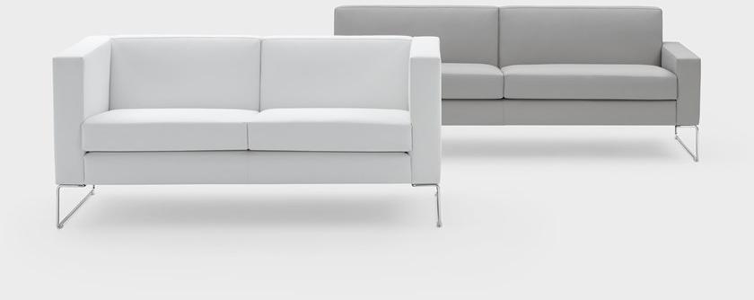 Viganò 3-х местный кожаный диван по контракту Cubiko sun-id-1500733 - Вид №2