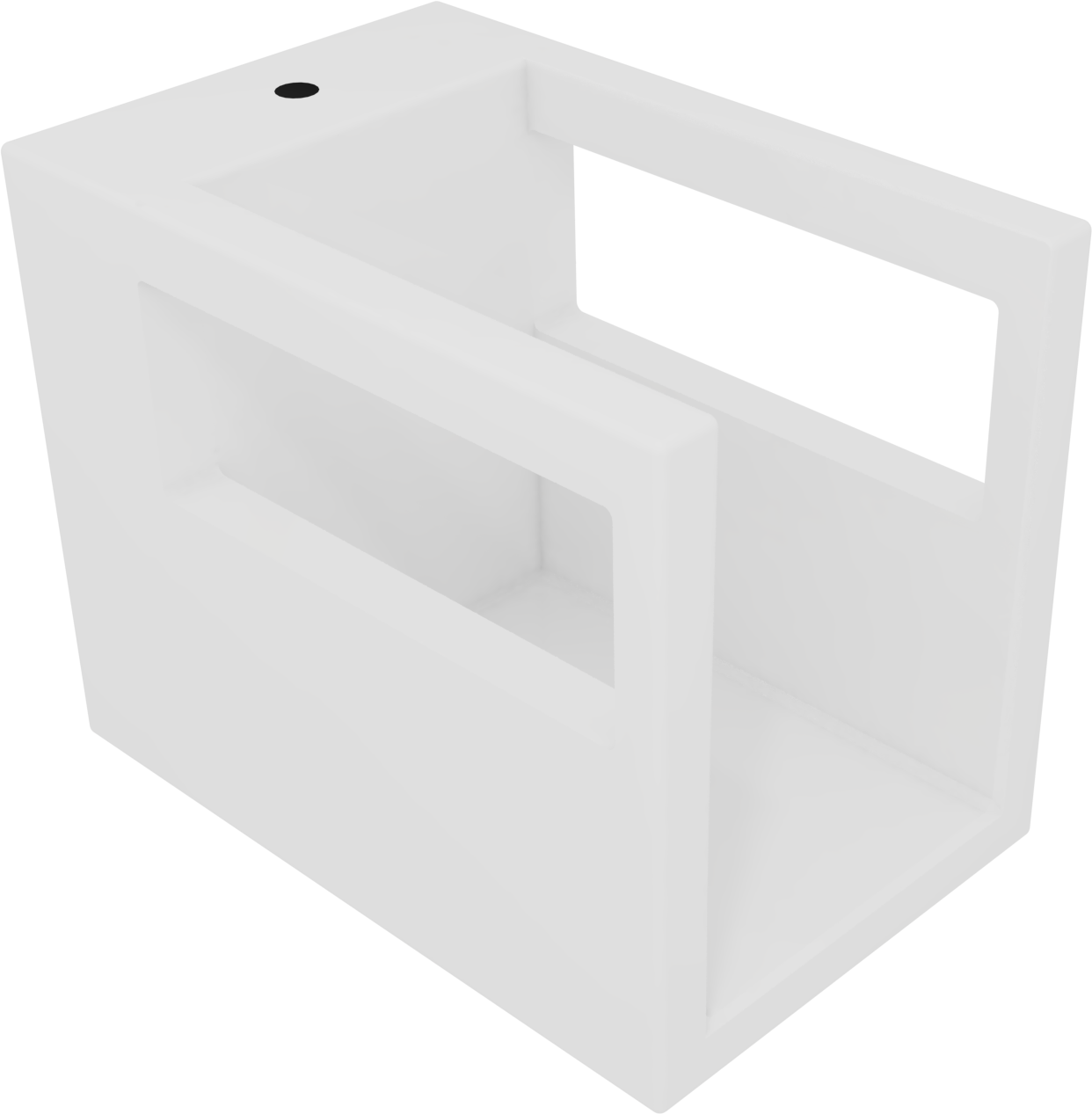 GLCEBI010 Консоль приставная для установки чаши биде GSG CERAMIC GLASS