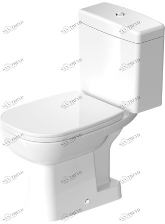 21110120002 Компакт унитаз с бачком Белый Duravit D-Code Германия