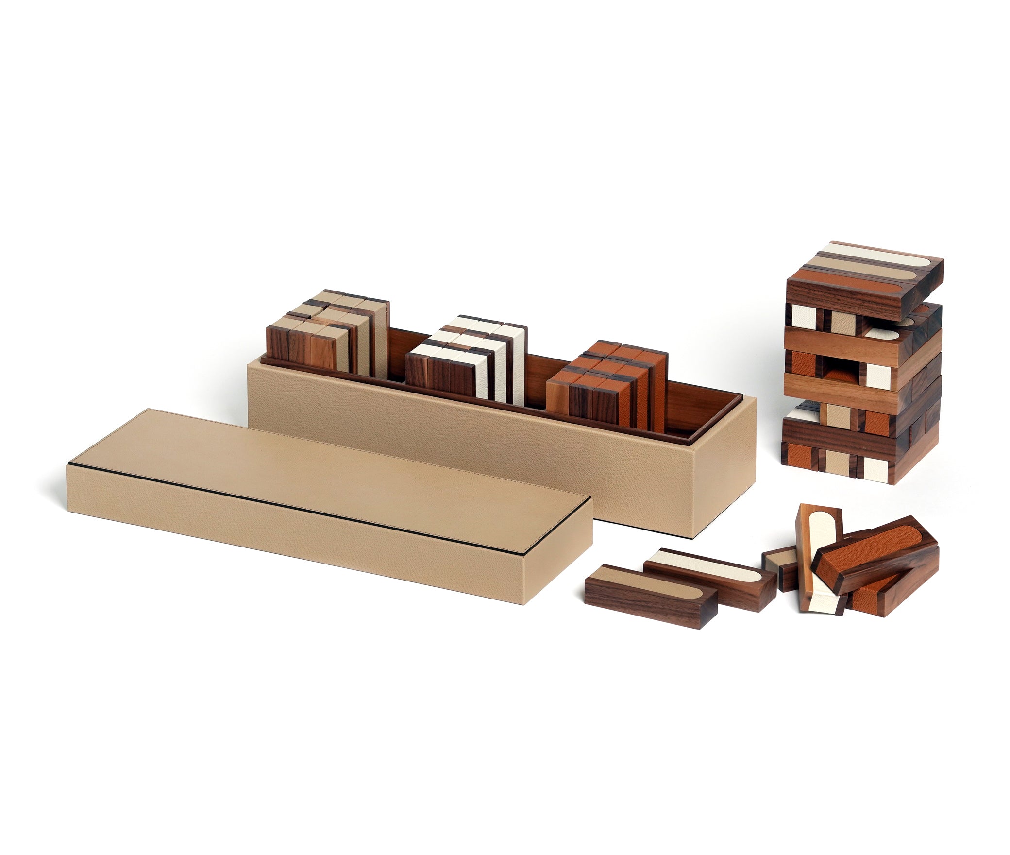 Пизанская башня - 49X15X H14,5 см / зернистая кожа_artic Pinetti 00.1219.029.085 - Вид №1