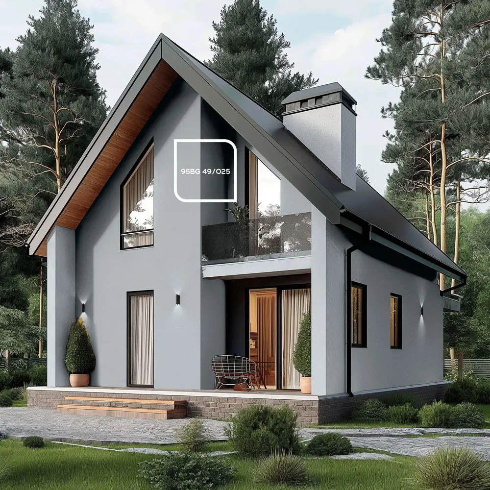 Фасадная краска Dulux Classic Colour - матовая белая для наружных работ 2.5 л 17115381 STLM-0007520 - Вид №2