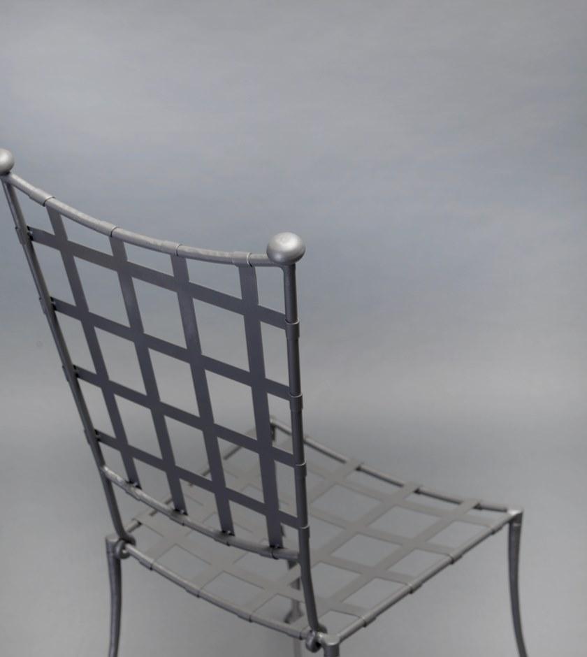 OFFICINACIANI Садовый стул из железа Intreccio Gf4004ch  - Вид №3