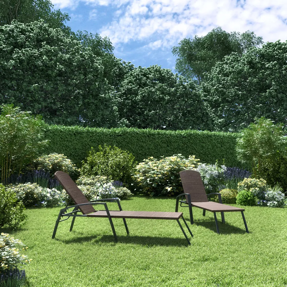 Шезлонг Santreyd Zena Fix для комфортного отдыха на природе 82510036 STLM-0028969 - Вид №10