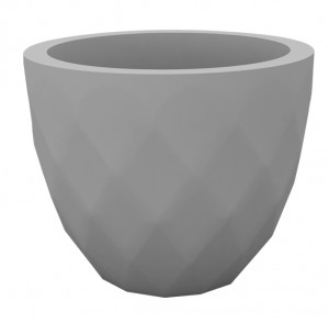 073087 Кашпо Nano матовое стальное 12см Vondom Vases