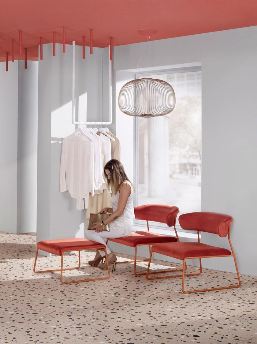 SCAB DESIGN Санное кресло из ткани Lisa sun-id-1438359 - Вид №7