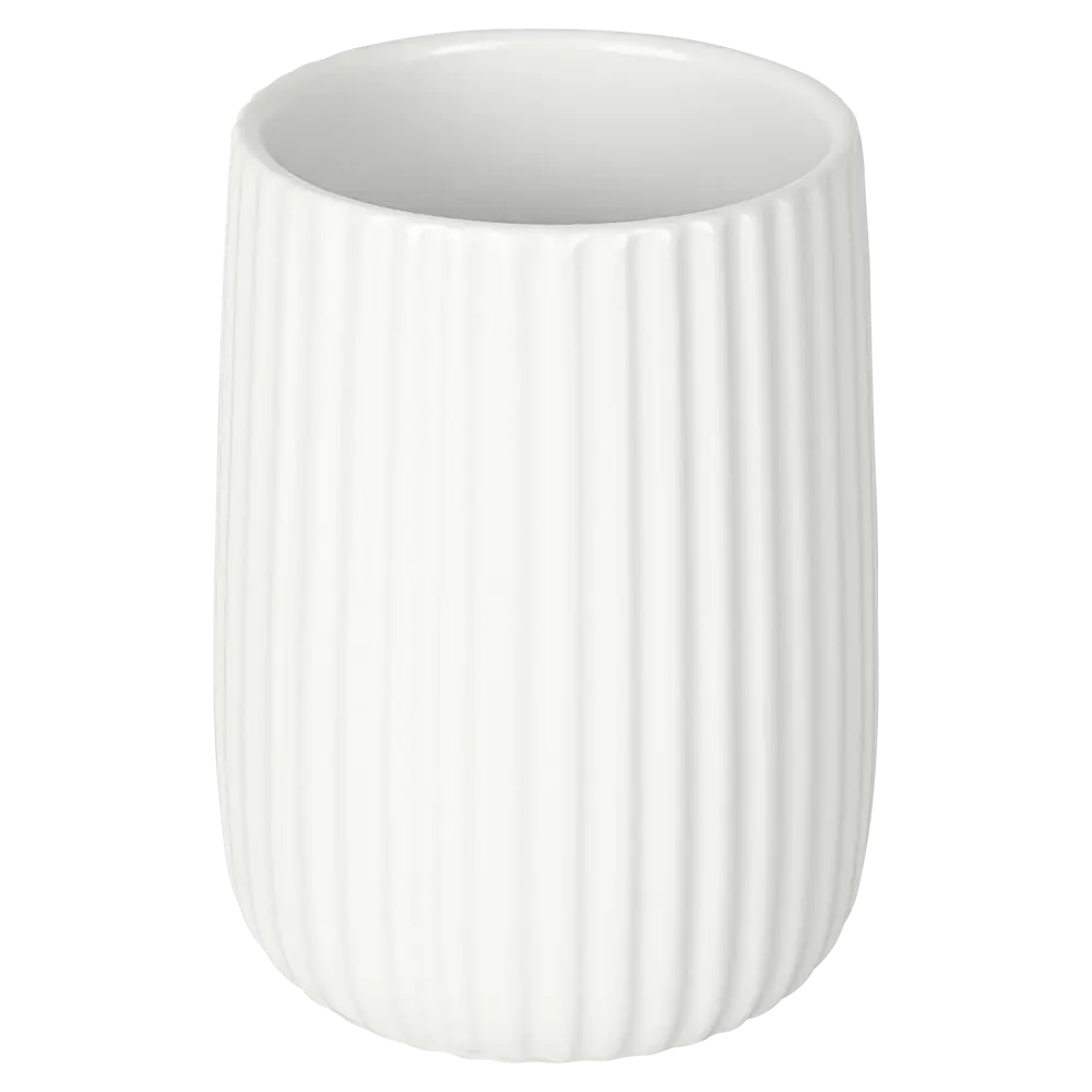 Керамический стакан для зубных щеток Swensa Ameli в цвете айвори 89380242 STLM-1570232