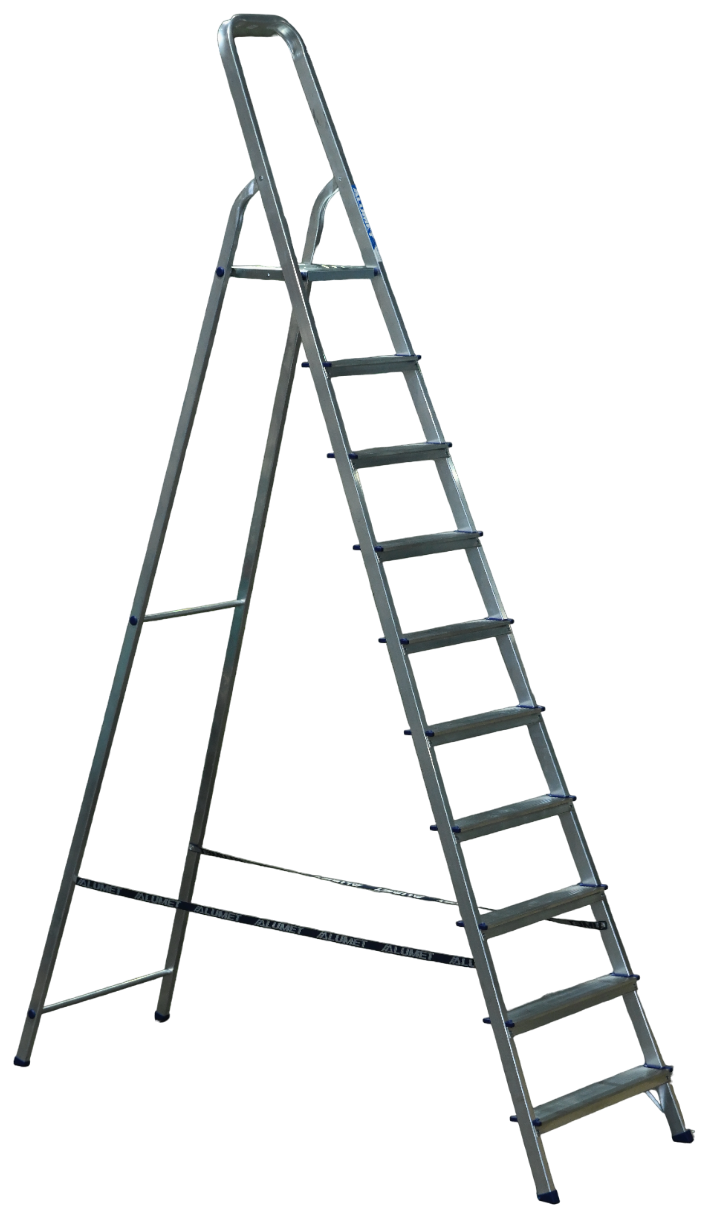 Стремянка алюминиевая ALUMET AM 710 - Вид №2