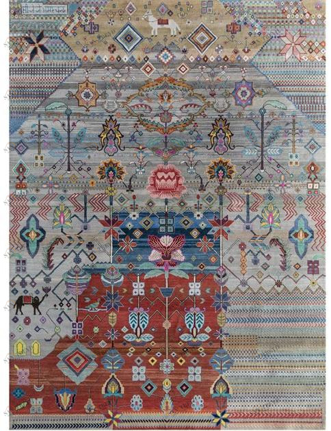 Jaipur Rugs Ковер ручной работы из бамбукового шелка и шерсти Manchaha- freedom Les-547