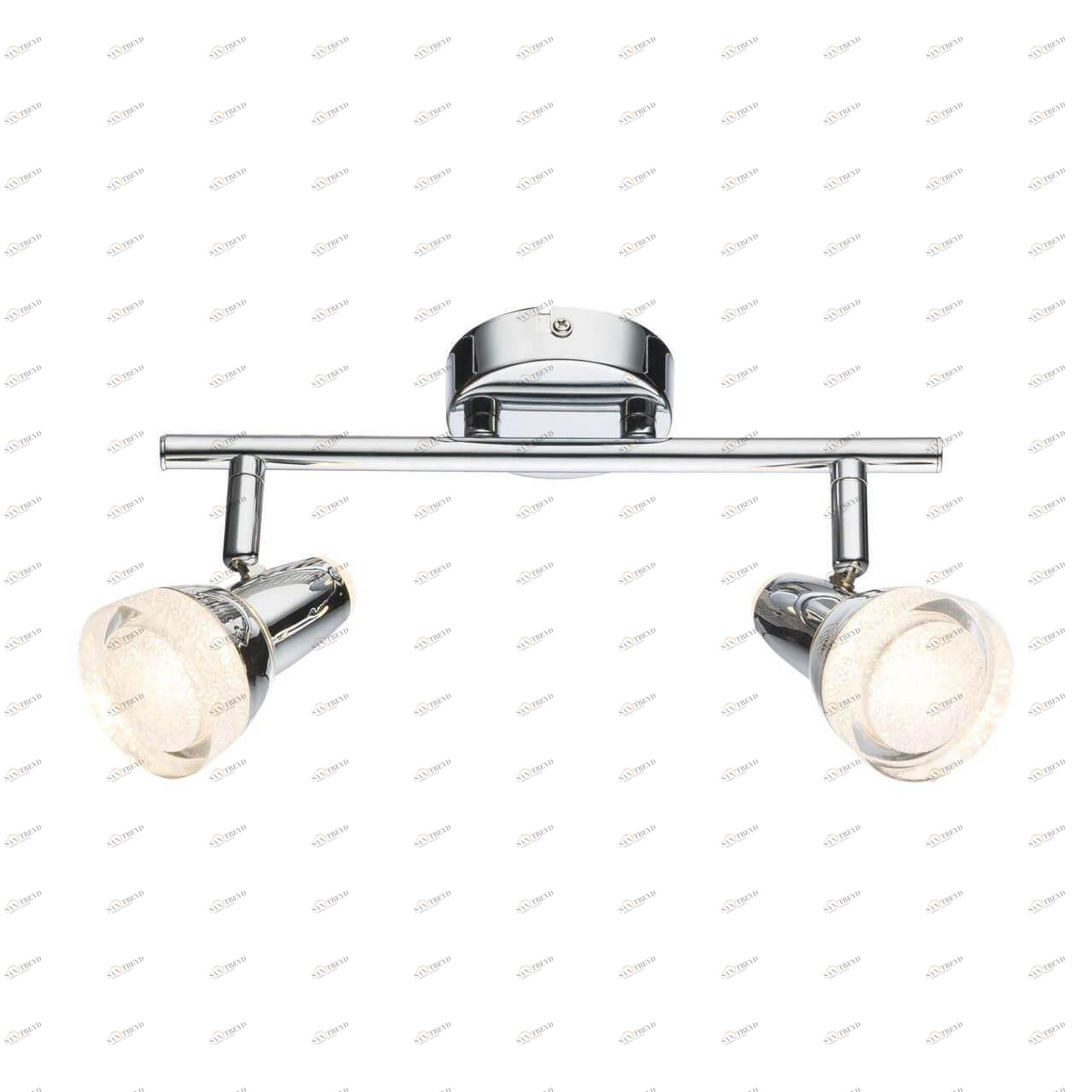 Светодиодный спот цвета хром Globo Alaska 56134-2 GLOBO ALASKA 00-3926558 Хром Ceramica Globo