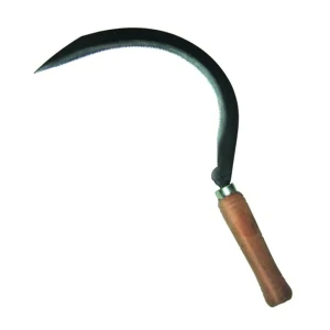 Серп 40 см деревянная ручка, сталь 84856951 STLM-2145336