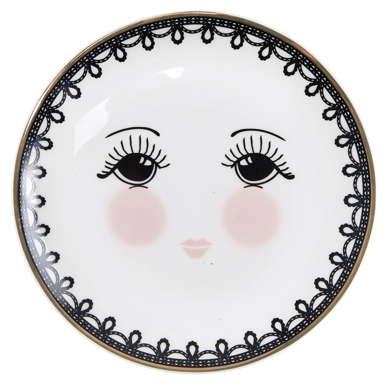 4969838 Тарелка Lace Open Eyes 18 См Miss Etoile 