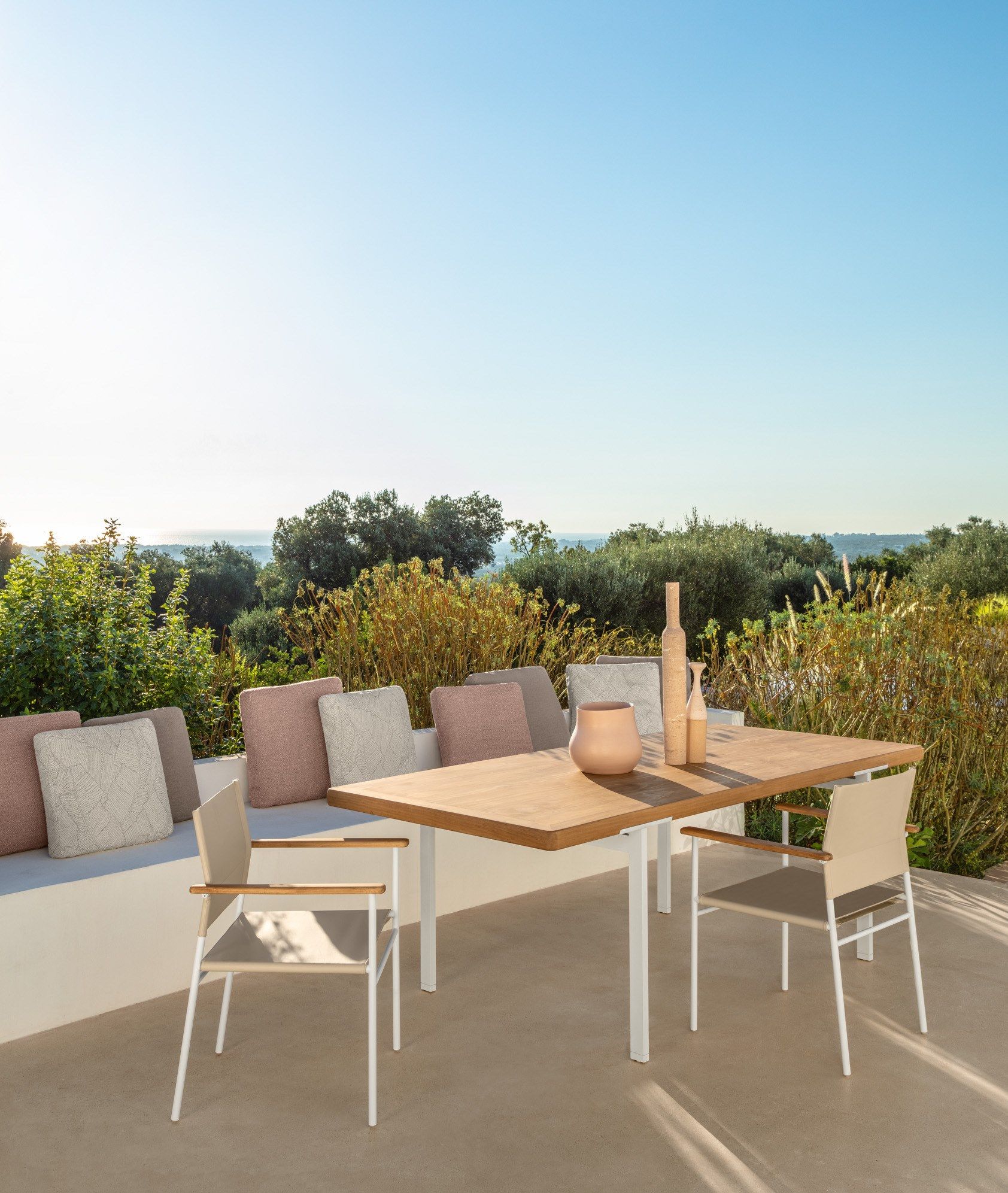 Тканевый садовый стул с подлокотниками Talenti Allure ARCH-00032955 - Вид №1