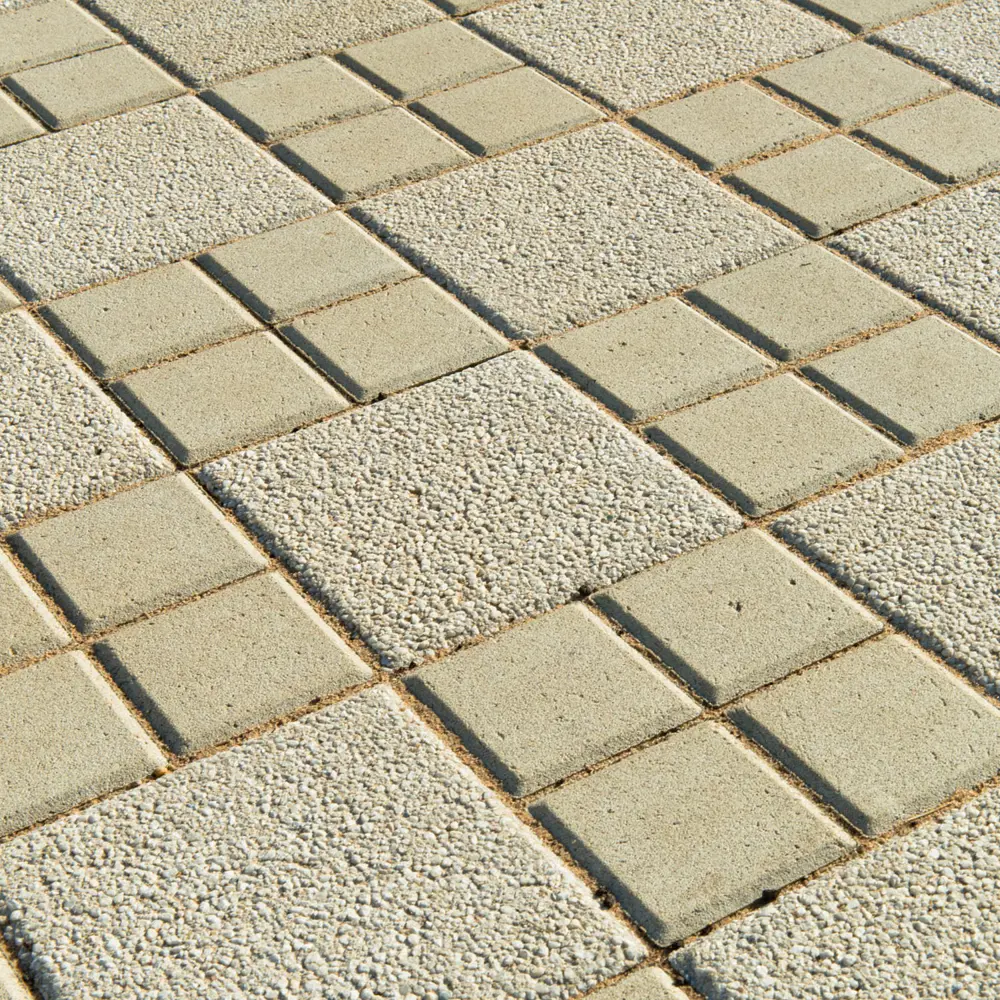 Плитка тротуарная двухслойная Braer Лувр 100x100x60 мм цвет песочный 82001778 STLM-2121126 Santreyd  - Вид №2