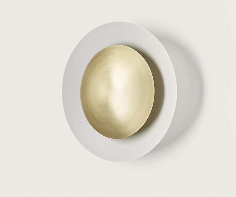 092327 Бра 60 cm белое + диффузор 40 cm латунь Aromas del Campo Coss 