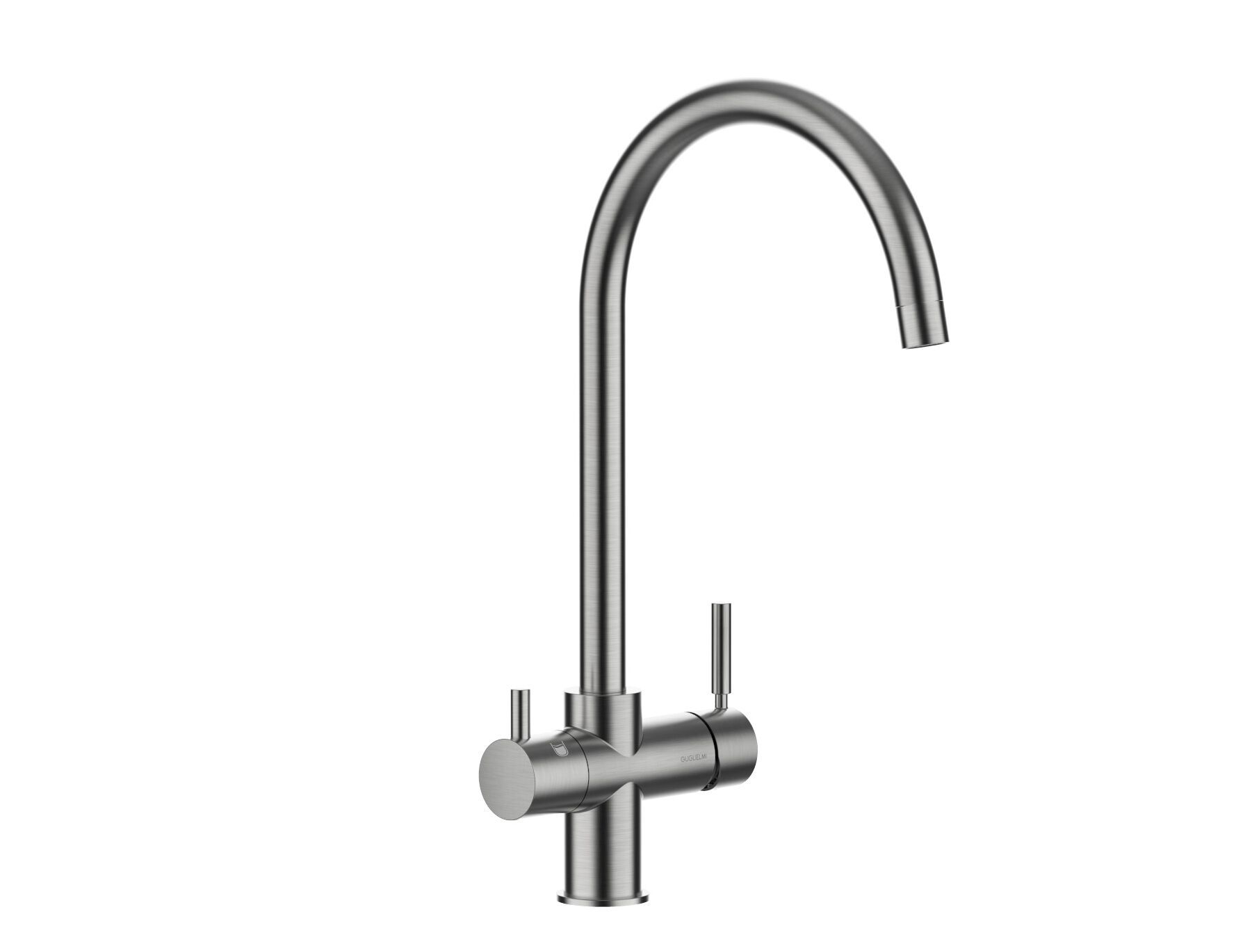 Однорычажный смеситель для кухни с поворотным изливом GUGLIELMI RUBINETTERIE чистый ARCH-00060424 - Вид №1