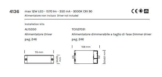 Утопленный светодиодный прожектор Olev ARCH-00068445 - Вид №3