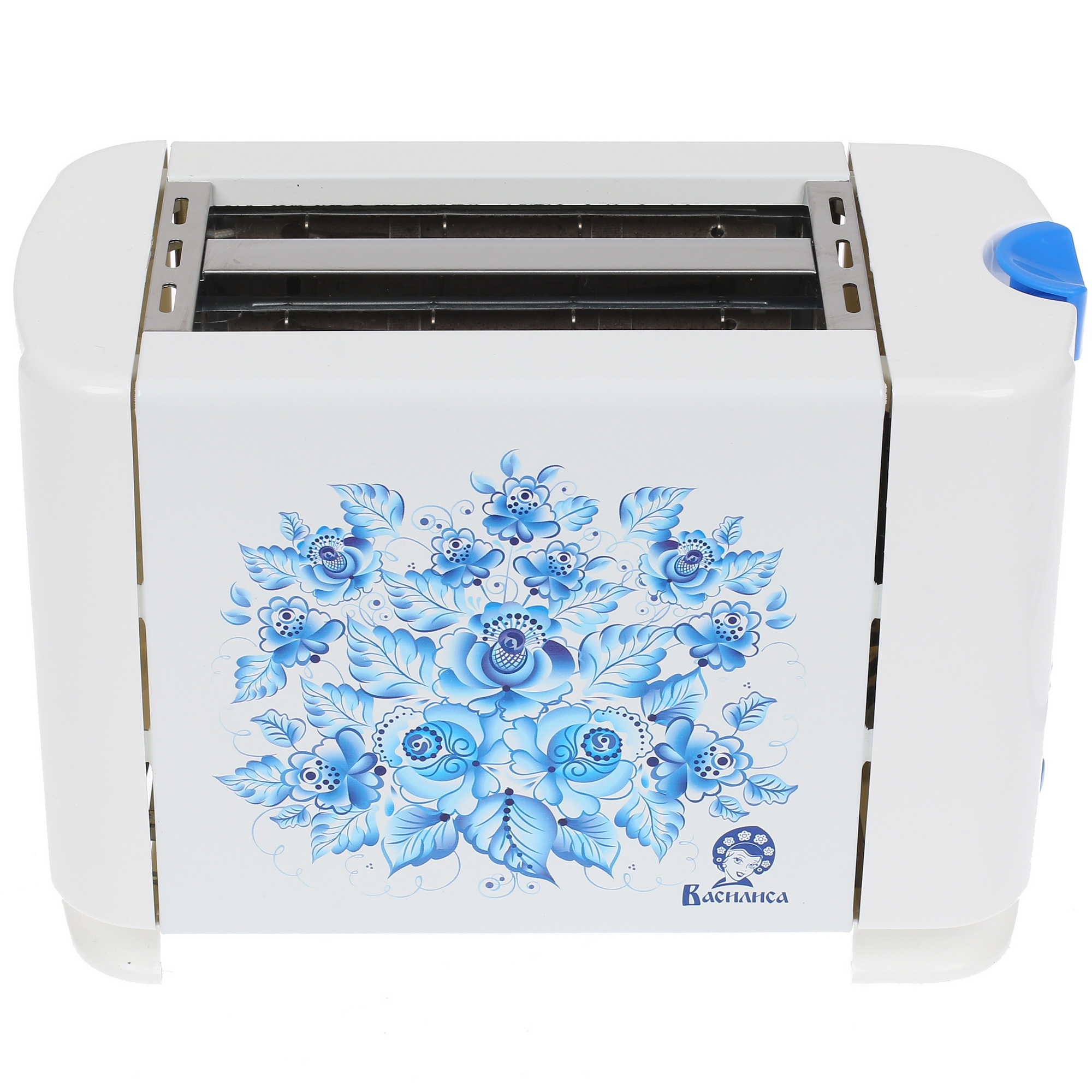 8100032 Тостер Василиса ВА-101 Гжель белый STDN-0127606 - Вид №5