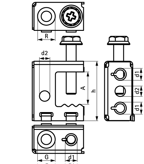 53420757 Britclips® SB для балок walraven  - Вид №1