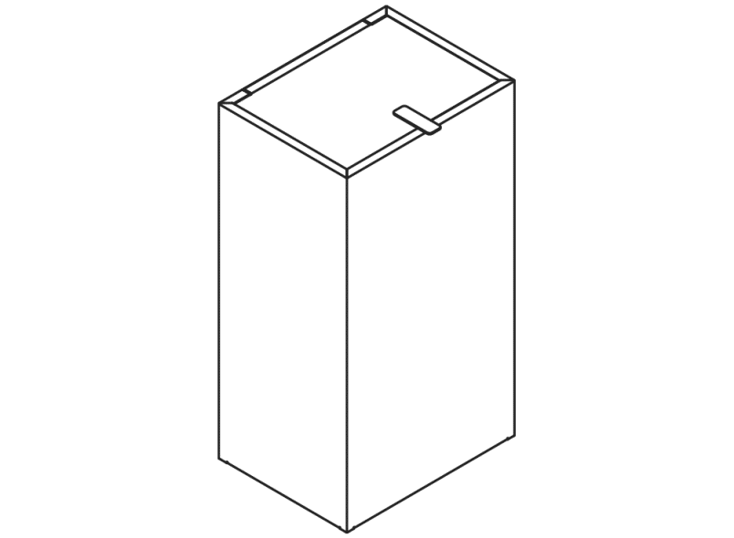 900.05.004XA корзина для бумаг HEWI System 900 - Вид №2