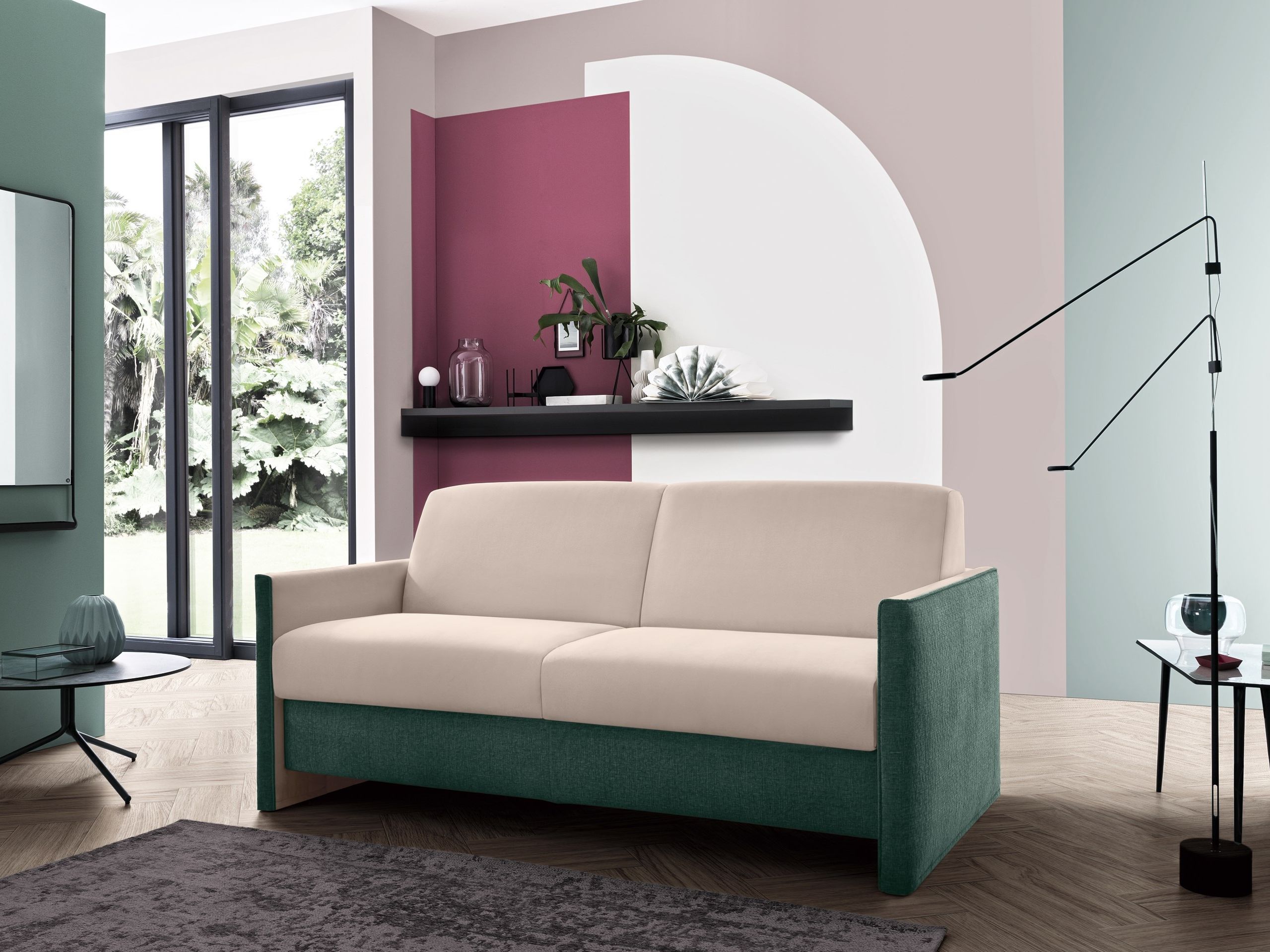 Диван-кровать из ткани Felis Day &amp ARCH-00121282 - Вид №1