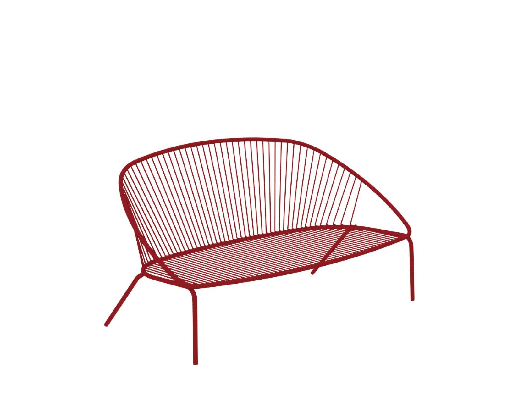 2-местный металлический садовый диван Vermobil Aria ARCH-00026821 - Вид №9