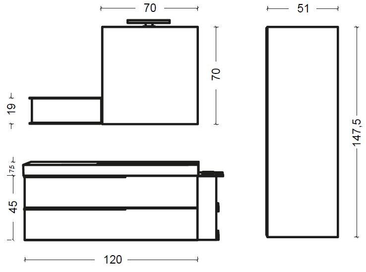 Mobiltesino Подвесная тумба под умывальник из березы Fly sun-id-1386668 - Вид №2