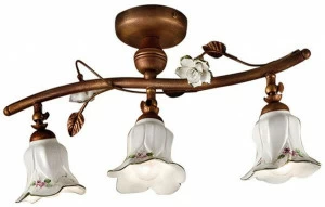 FERROLUCE Регулируемый керамический потолочный светильник с фиксированным кронштейном Pisa C1206 - 3