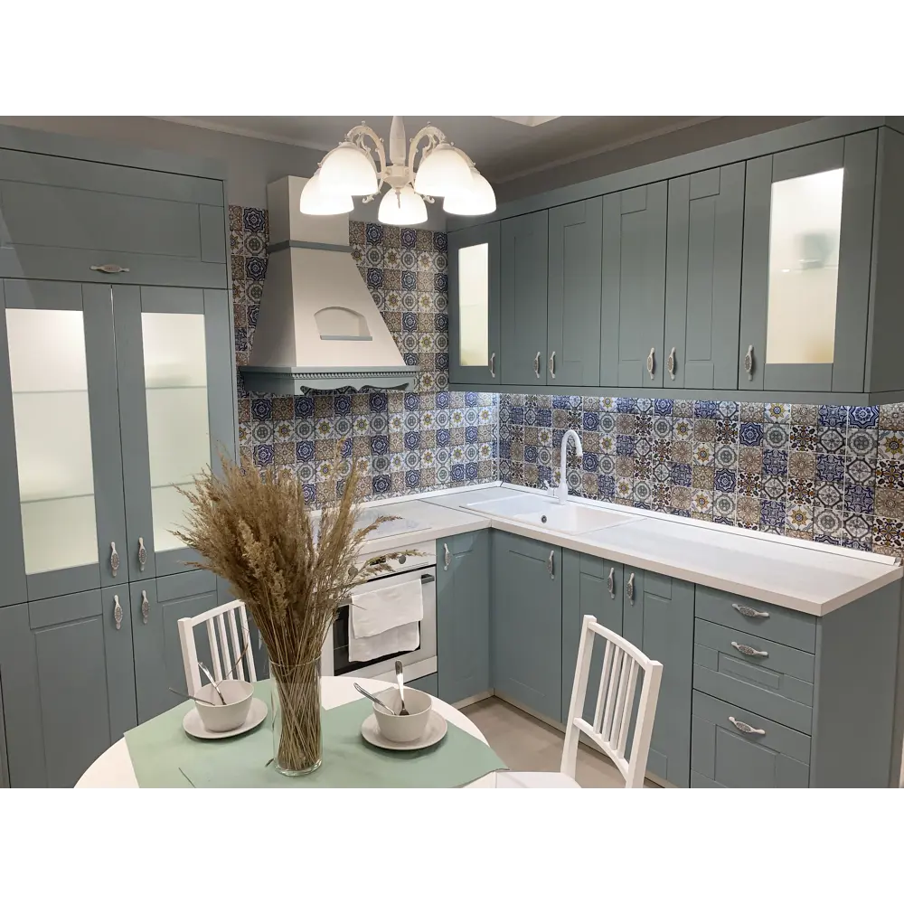 Угловой элемент для кухни Delinia ID Томари 76.5 см голубой МДФ 82011023 STLM-0017400 - Вид №4