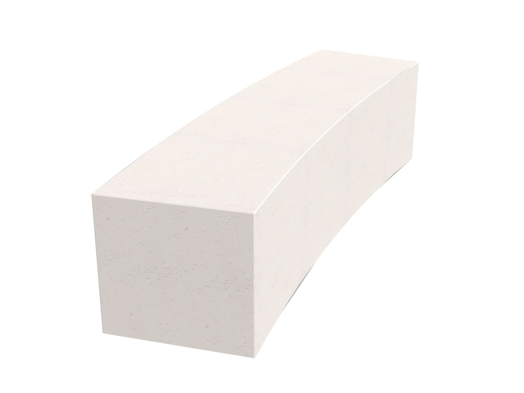 Бетонная секционная скамья без спинки Lazzari Афродита ARCH-00014850