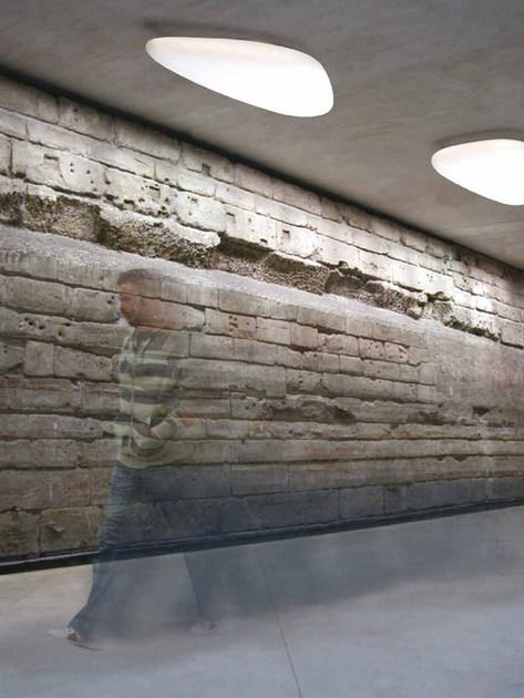 Alma light Светодиодный потолочный светильник из полиэтилена Stone sun-id-1483781 - Вид №1