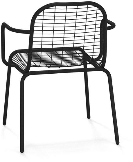 emu Стул садовый штабелируемый с подлокотниками Centina 215 - Вид №3