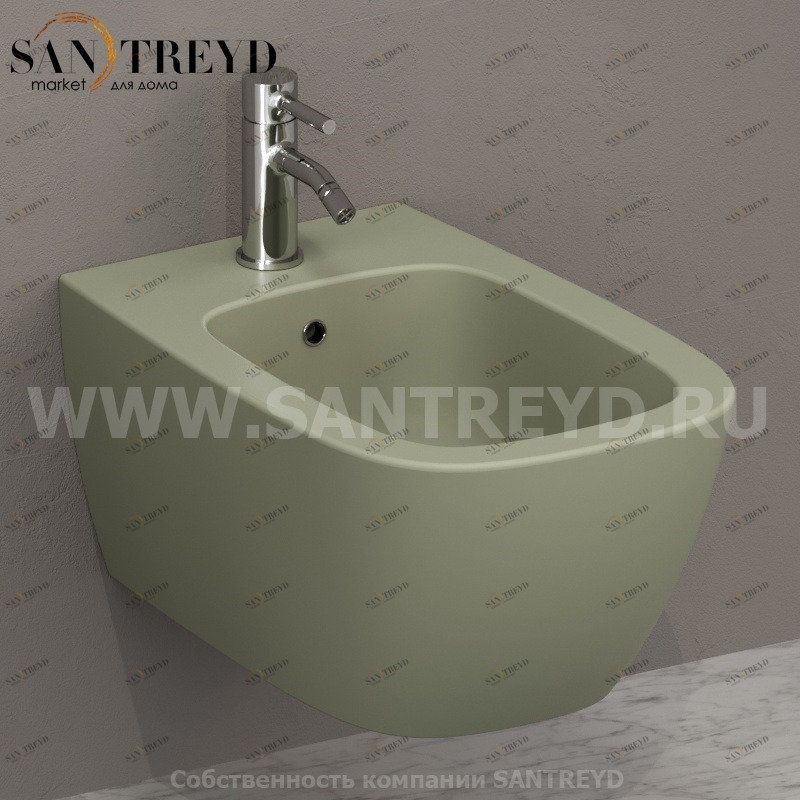 GNS09LI Биде подвесное GENESIS Ceramica Globo