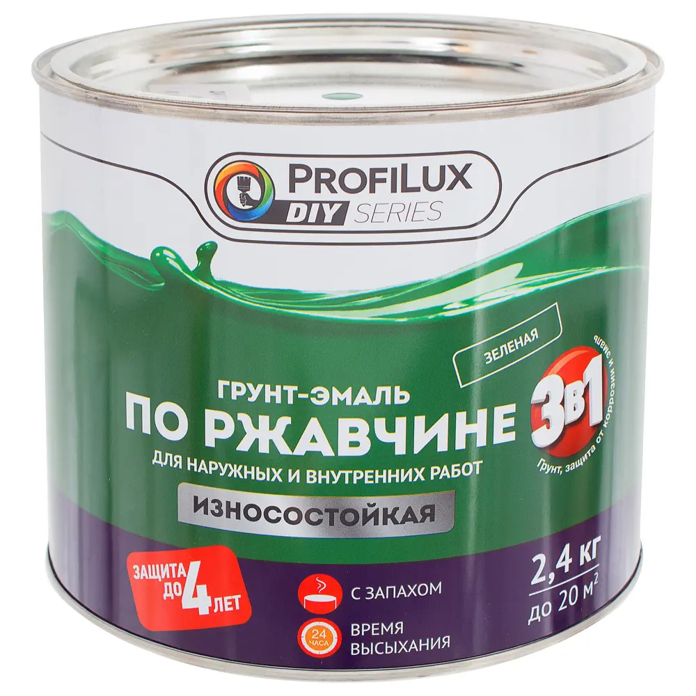PROFILUX Грунт-эмаль 3в1 по ржавчине - защита и декор металлических поверхностей 18534377 STLM-0011145 - Вид №1
