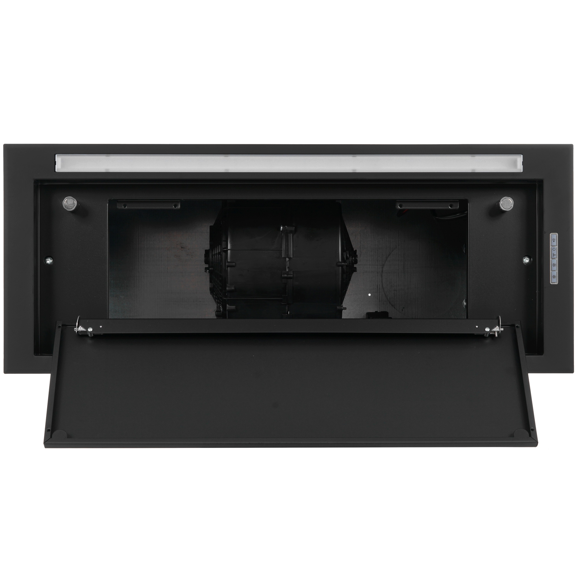 5352825 Вытяжка полновстраиваемая Jetair PLANE LUX BL/A/72 черный/черный STDN-0094871 - Вид №8