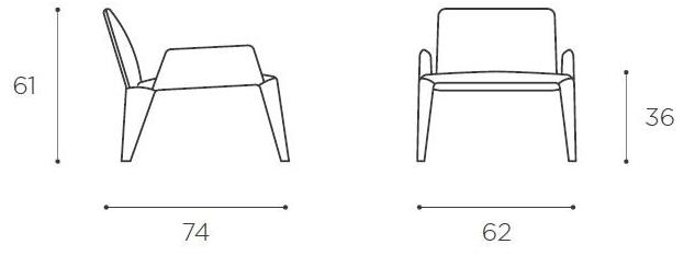 EPÒNIMO Бархатное кресло с подлокотниками Nova Nv004 - Вид №5