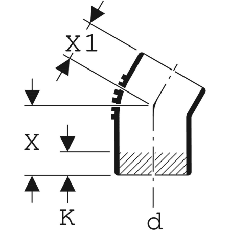 307.150.14.1 Отвод Geberit Silent-db20 Geberit  - Вид №10