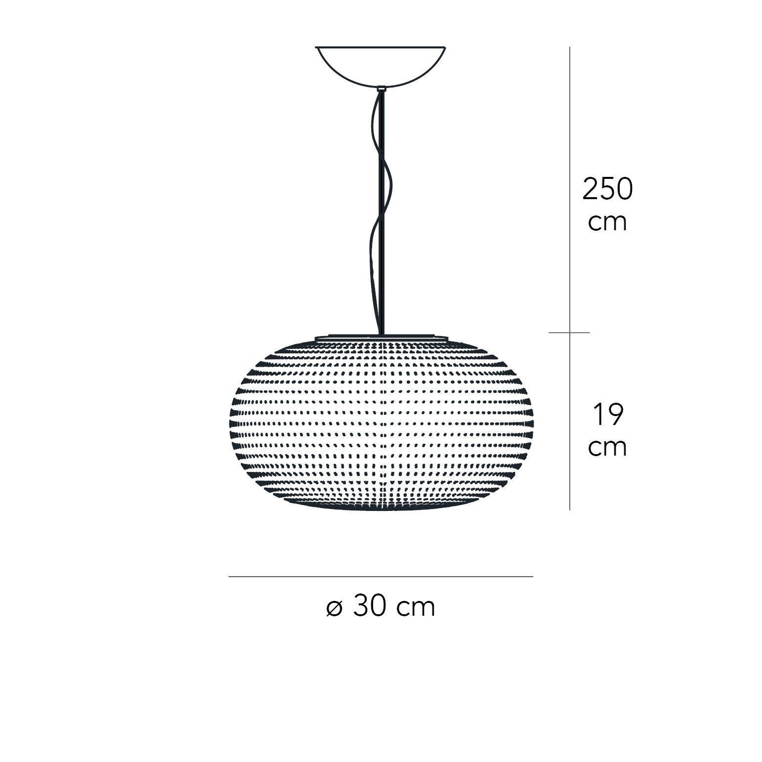 Выдувное стекло светодиодный подвесной светильник FontanaArte Белый ARCH-00068404 - Вид №3