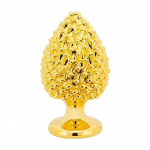 600961-01 ABHIKA СОСНОВАЯ ШИШКА НАСТОЯЩЕЕ ЗОЛОТО H40 GOLD